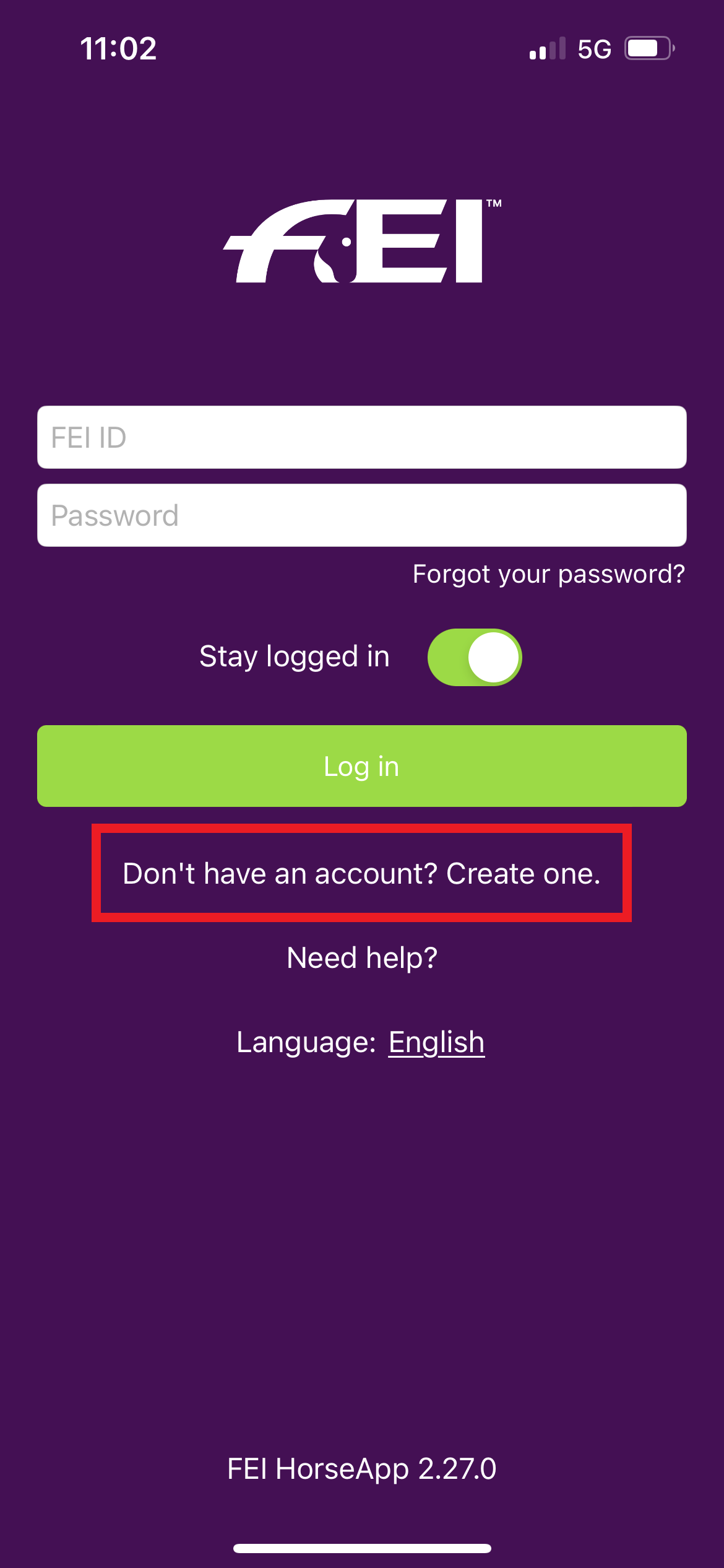 Platteland Uitgestorven gewicht FEI How To - How to create my FEI account on a FEI mobile application